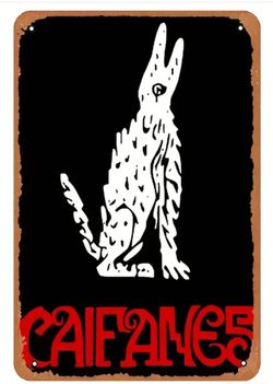 Caifanes Metal Tin Sign 8”x12”