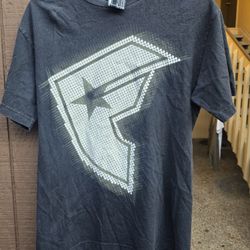 Famous Stars & Straps y2k Grunge Opium T-shirt. Black Grunge Goth Tee. Size M