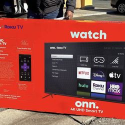 55” Onn Smart 4k Led Uhd Tv 