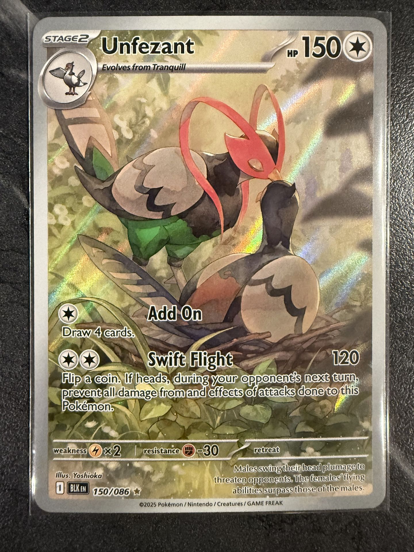 Pokémon Unfezant - 150/086