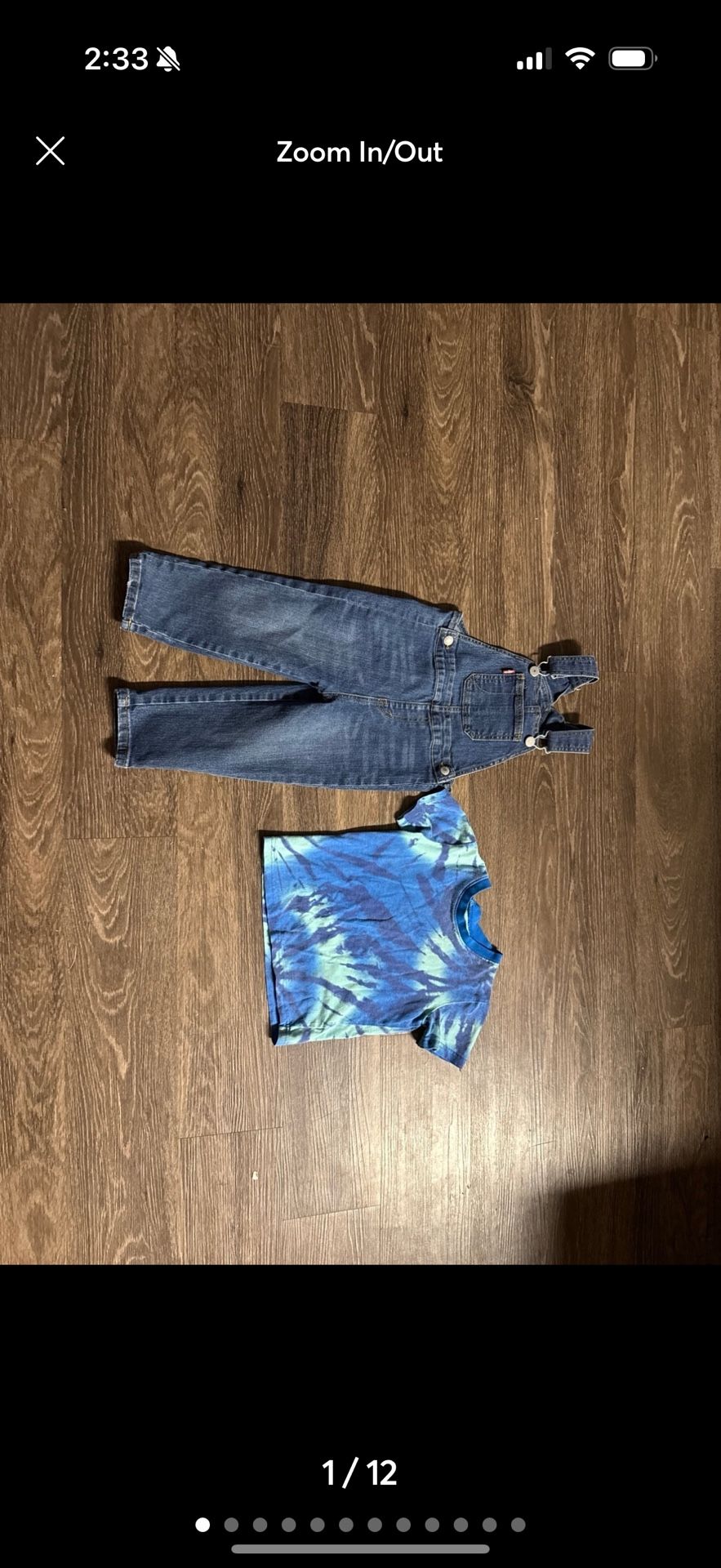 overalls Kids Costume
