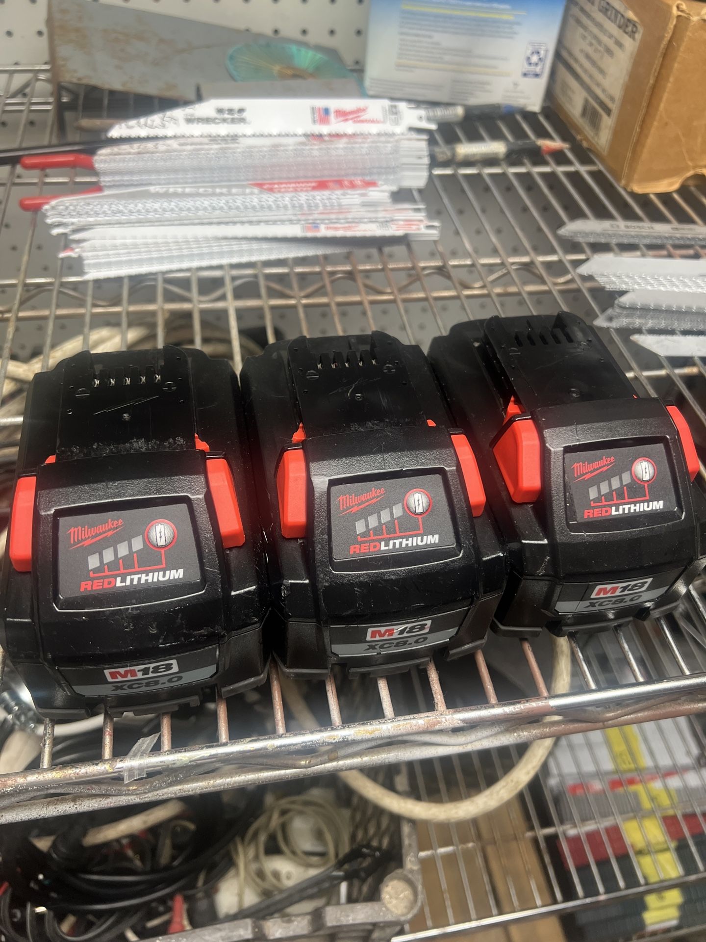 Milwaukee 18V Xc8.0