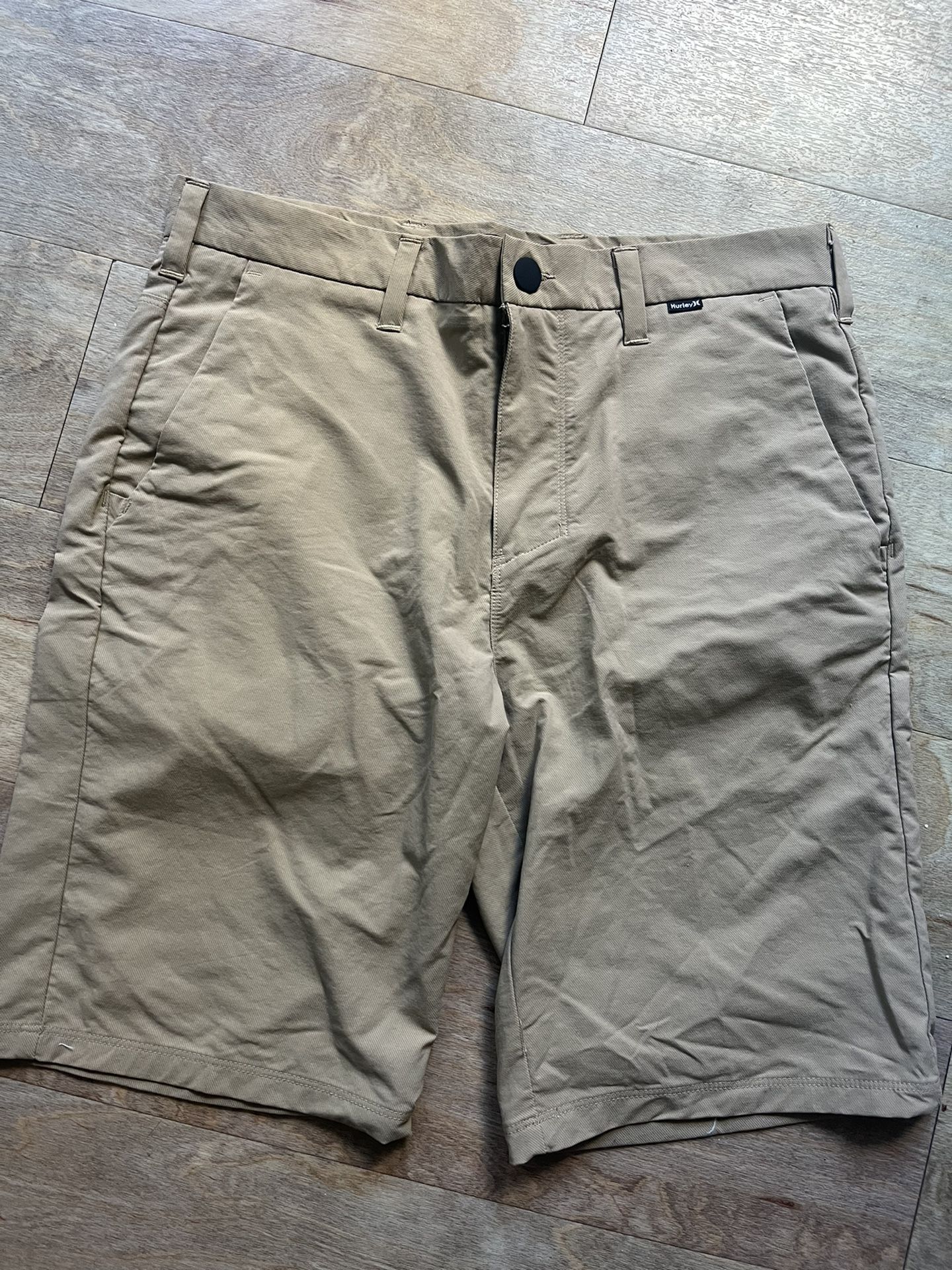 Hurley Khaki Golf Shorts
