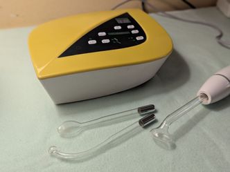 2 in 1 Professional High Frequency Facial Machine Radium B-671 Skincare Wand