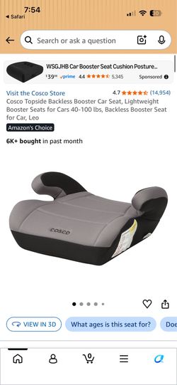 COSCO brand new booster seat
