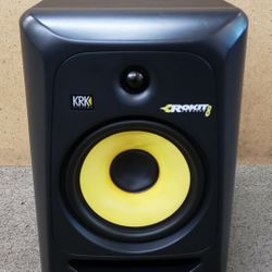 KRK Rokit 8 G3 8" 2-Way Active Powered Studio Monitor Speaker (Single) w/ Power Cord - RP-8 G3 - Heavy Wear - Working