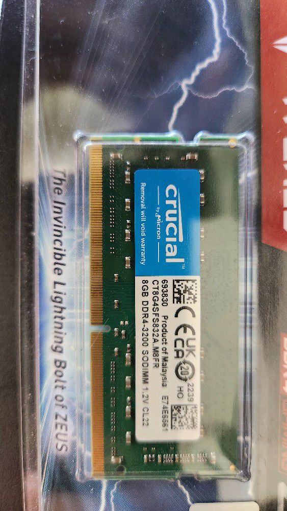Crucial 8GB Ram