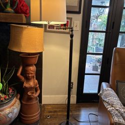 Floor Lamp With Lamp Shade 60” 