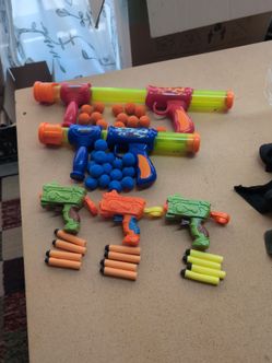 "Nerf" like blasters