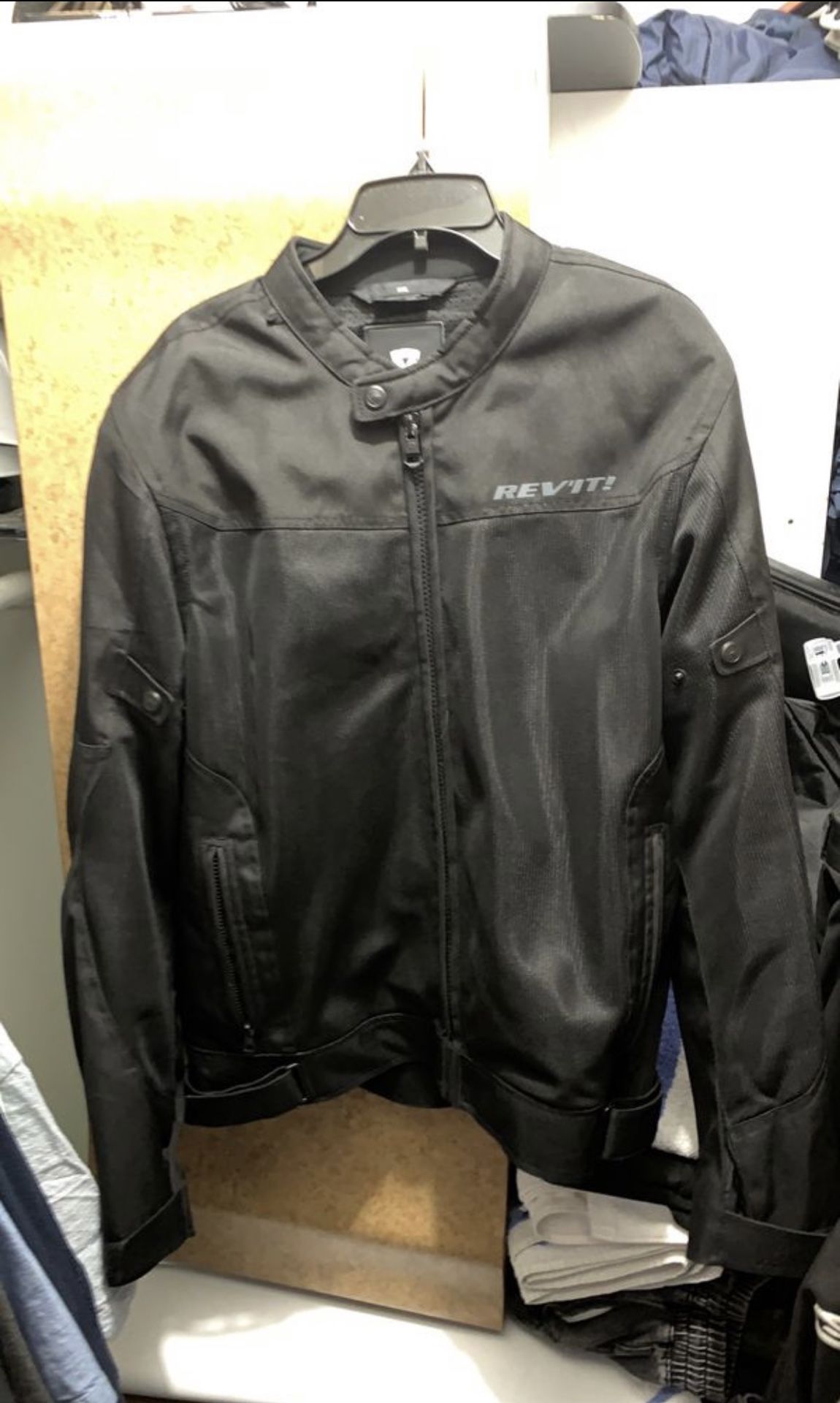 All Black MESH Rev’it (eclipse) motorcycle jacket