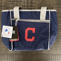 NWT LogoBrands Cleveland Indians 16 Cans Cooler Tote