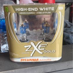 Sylvania ZXV Gold Standard High End White Headlights 9006