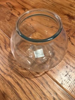 Goldfish Or Betta Glass  Bowl