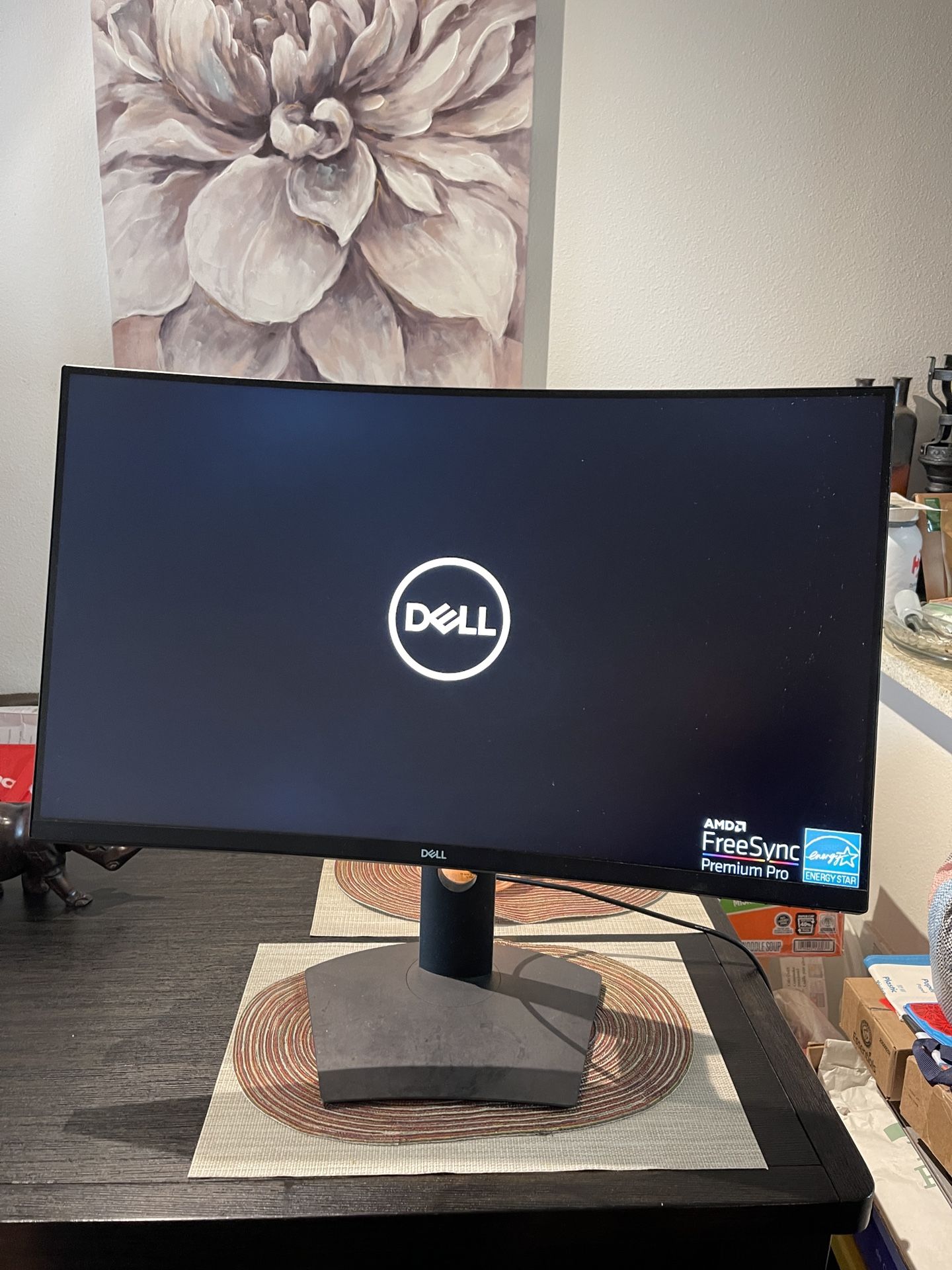 Dell - S3220DGF 32" LED Curved QHD FreeSync Monitor