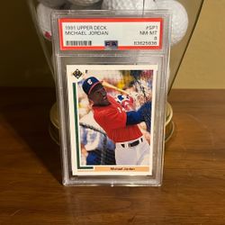 Michael Jordan Baseball Card