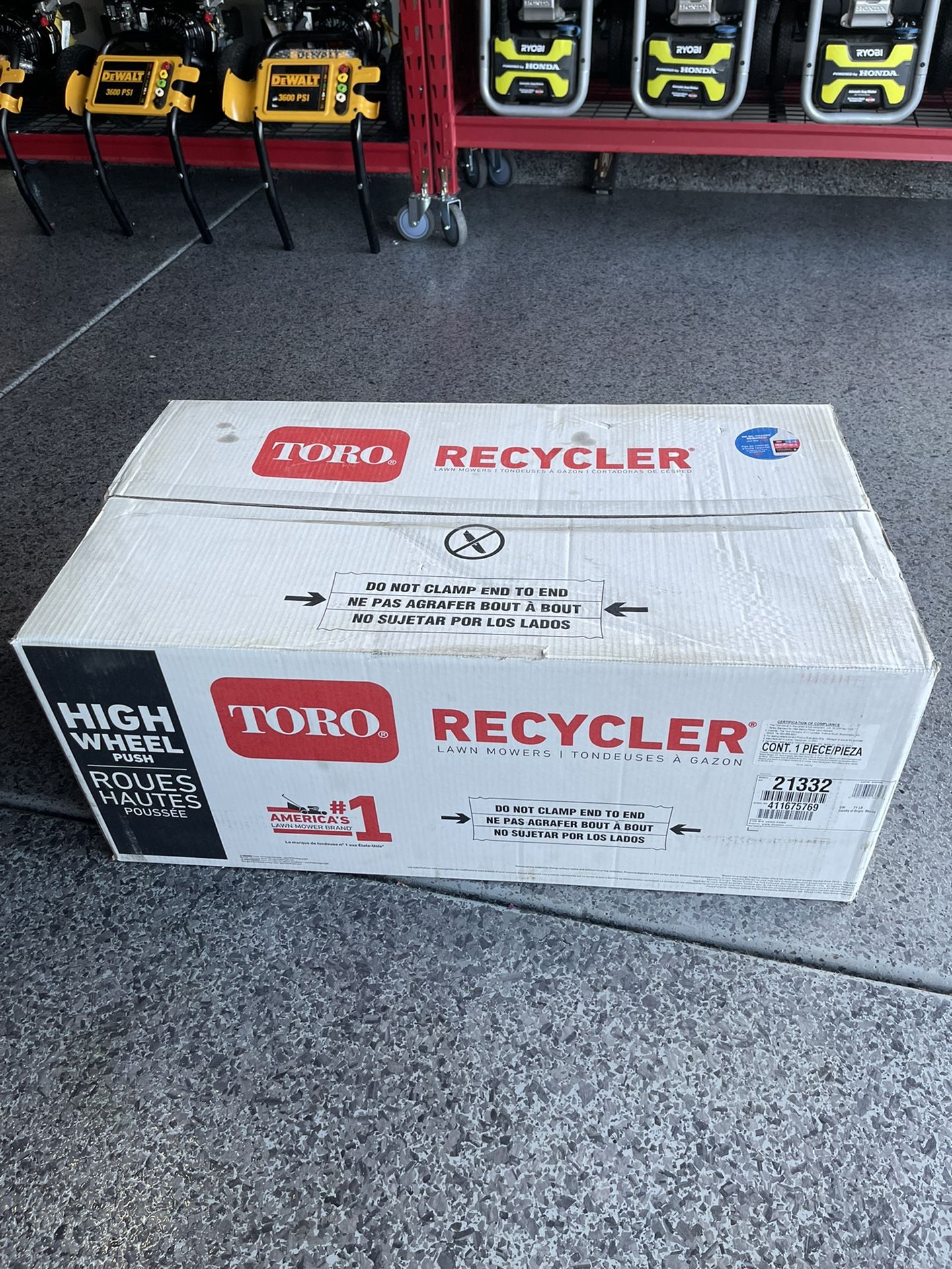 Toro 21 In. Lawn Mower (Brand New)