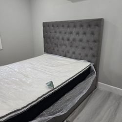 Queen Bed Frame And Mattress