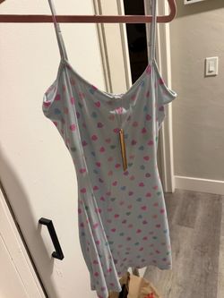 Skims Heart Print romper