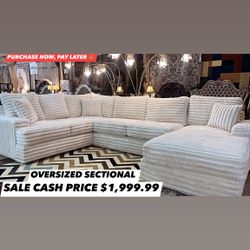 Oversized Sectional (custom ) 