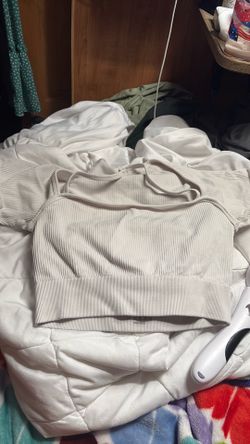 White tight cute top stretchy