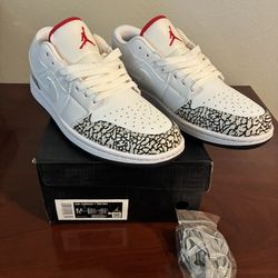 Jordan Retro 1’s-Snakeskin Low’s 
