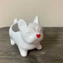 French Bulldog Planter For Succulents 