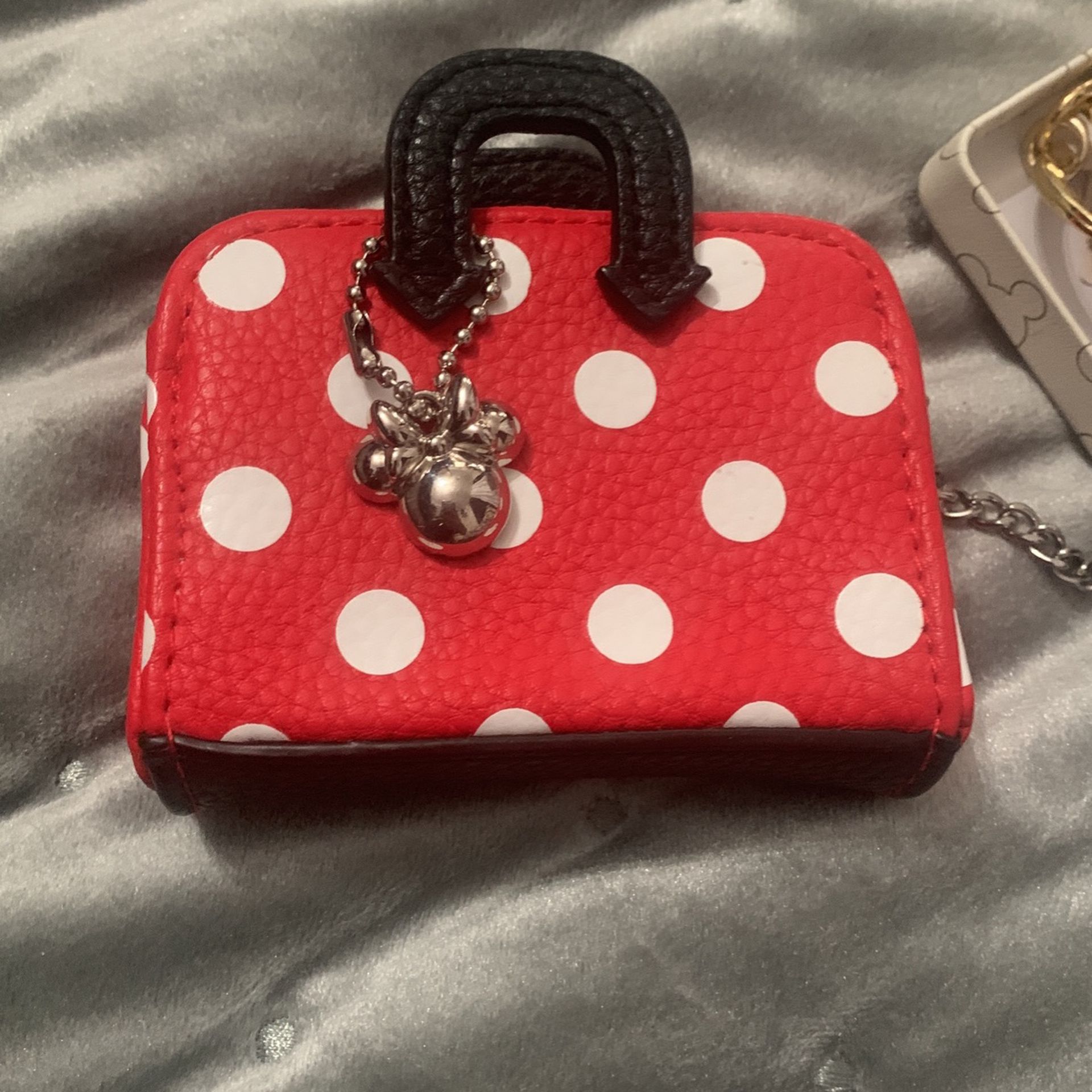 Small Minnie Coin Wallet Firm 10$ New