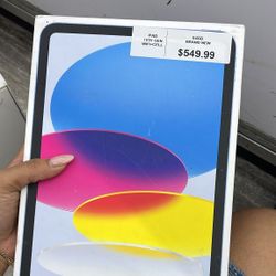 Ipad 10th Gen Wifi+ Cell,  64GB Brand New 