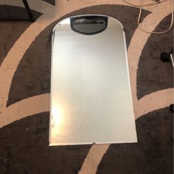 Vintage Beveled Mirror  18”w X 31.5” H