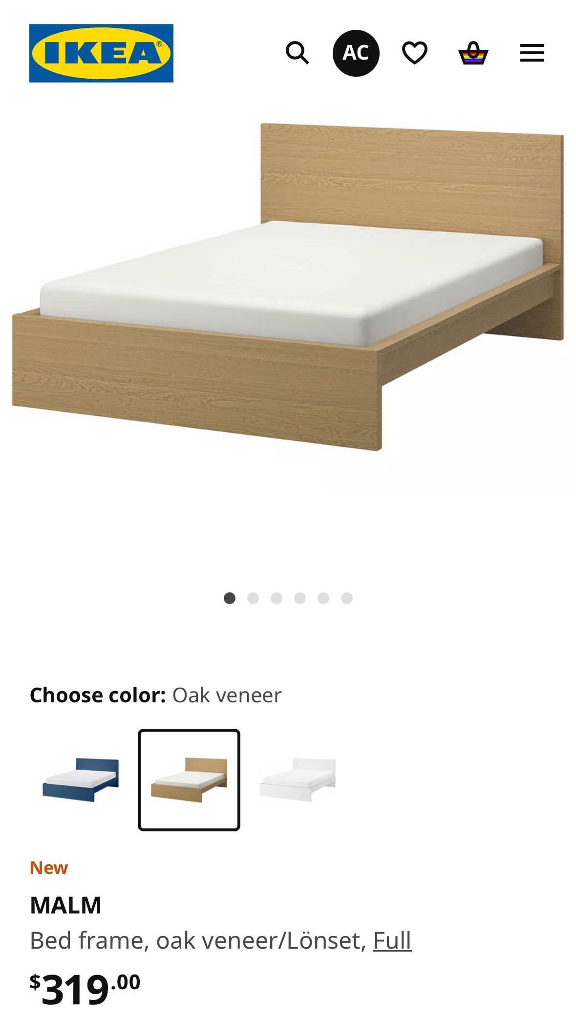 North Center Moving Sale Full Size Bed Frame And Mattress