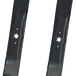 2PCS Lawn Mower Blades For Cub Cadet 42 Inch Mower