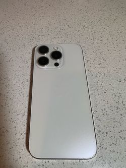 iPhone 15 Pro 512GB White Unlocked Mint Condition
