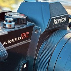 Konica film Camera. 