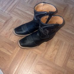 Leather Cowboy Boots