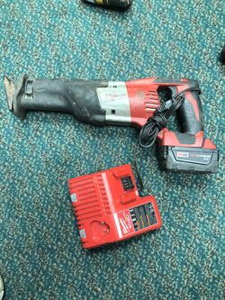 Sawzall, Tools-Power Milwaukee Sawzall W/Battery & Charger.. negotiable
