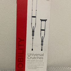 Universal crutches $25