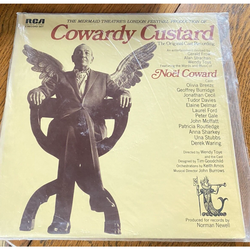 Cowardly Custard Original Cast Rec Noel Coward RCA +Noel Coward Sings LP