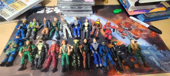 Lanard corps action figures lot