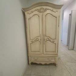Ethan Allen Armoire And End Tables