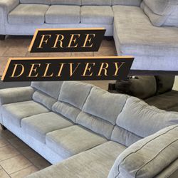 Sectional Grey Couch **FREE DELIVERY**