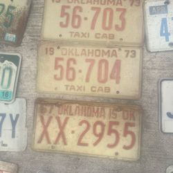 Vintage plates
