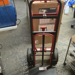 Milwaukee 1000-1b Capacity 4 -Wheel Multiple Steel 4 in 1 convertible hand truck