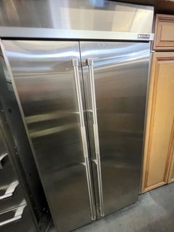 42”Jenn-Air Stainless Steel Side-by-Side Refrigerator