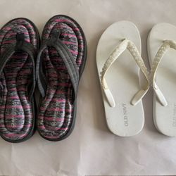 🩴 New Flip-Flops – Set of 2 Pairs 🩴