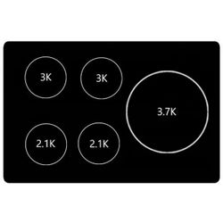 Wolf 36" Transitional Framed Induction Cooktop 