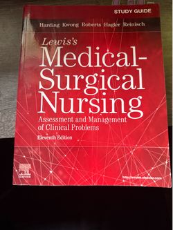 Lewis’s Medical Surgical Nursing Book