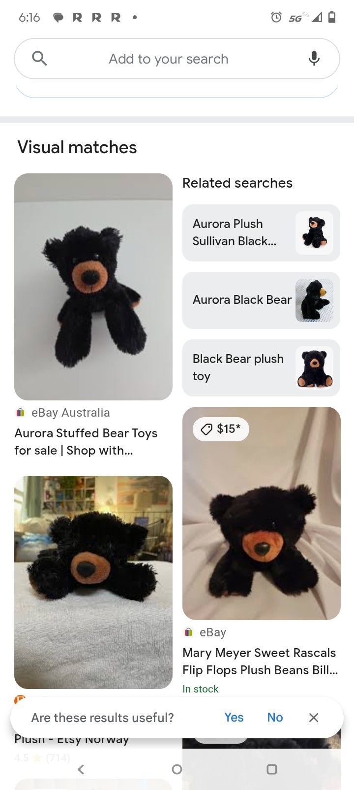 Aurora Stuffed Bear π»