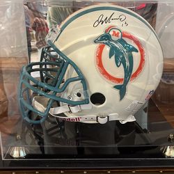 Authentic Dan Marino signed (1999) helmet