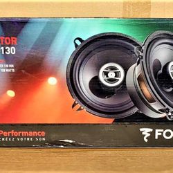 Focal Car Speakers Set 5 1/4" Inch 2-Way Coaxial Speaker System 100 Watts 🚨 Payment Options Available 🚨 No Credit Needed 🚨 