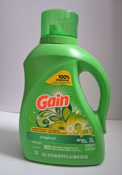Gain 61 loads laundry detergent